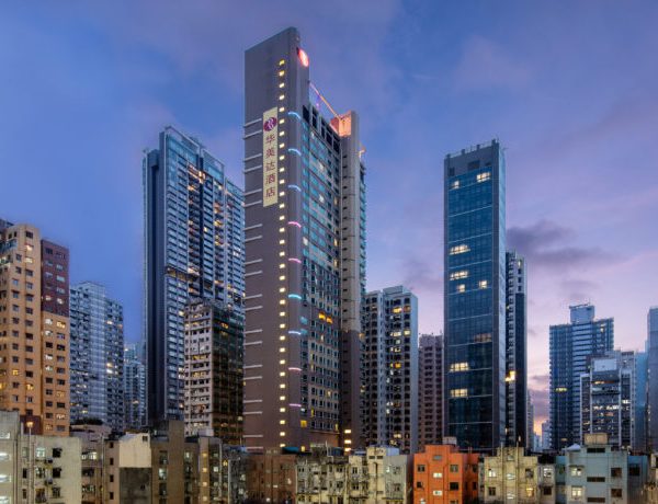 华美达温德姆香港港口的观点