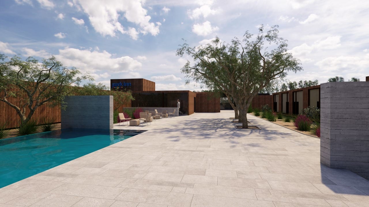 洛斯-奥利弗斯公园由雷迪森酒店de Vallenar池