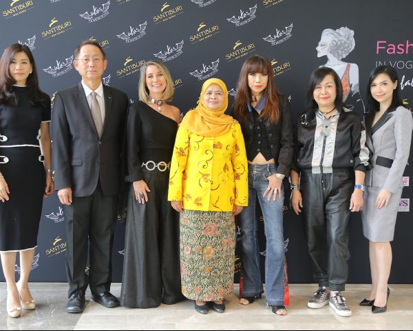 在2019年Voqgue餐饮Santiburi时尚狂热