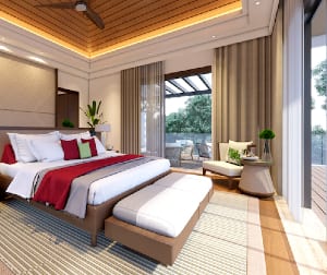 农场显示新的豪华别墅