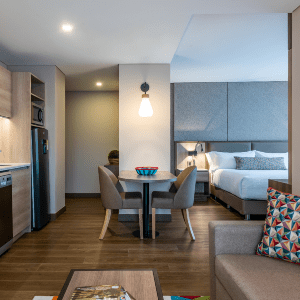 住宅由万豪波哥大́客栈